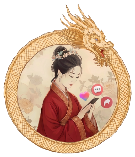 Tang Dynasty Media dragon emblem